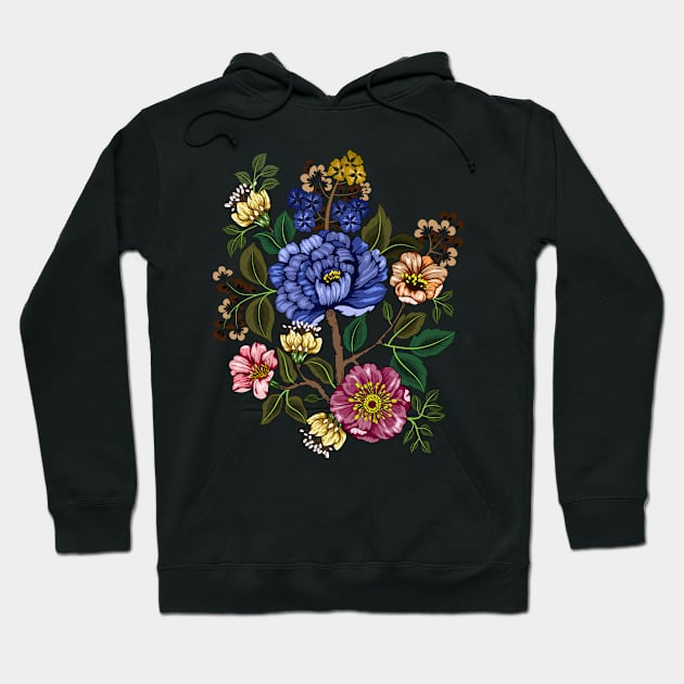 floral motifs Hoodie by bless2015